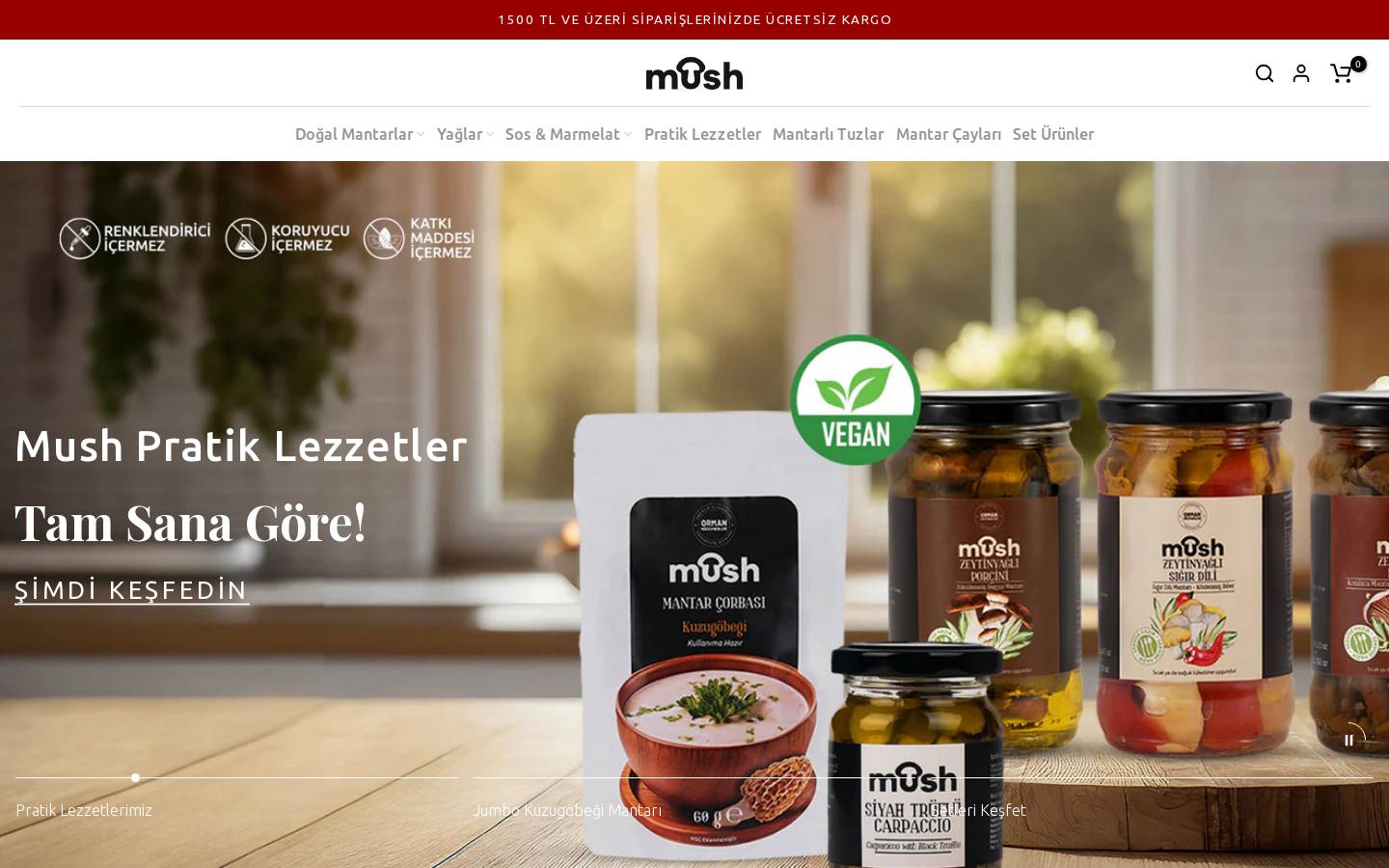 mush.com.tr homepage screenshot