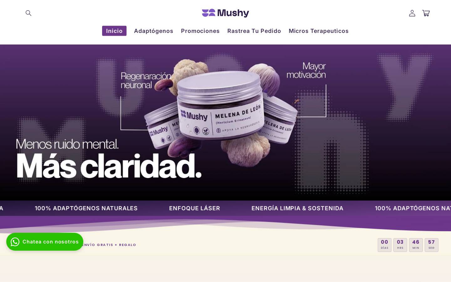 mushy.com.co homepage screenshot
