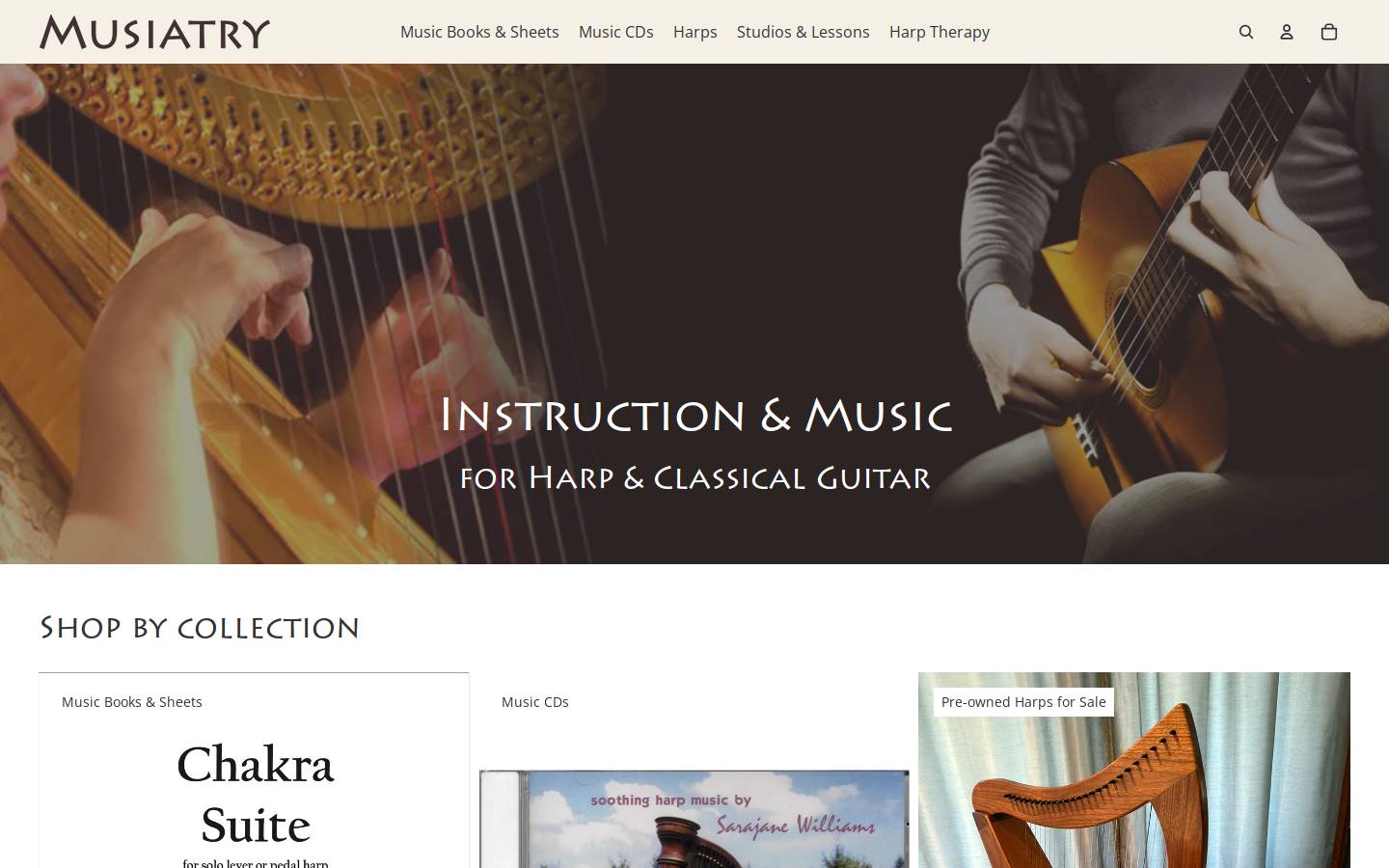 musiatry.com homepage screenshot