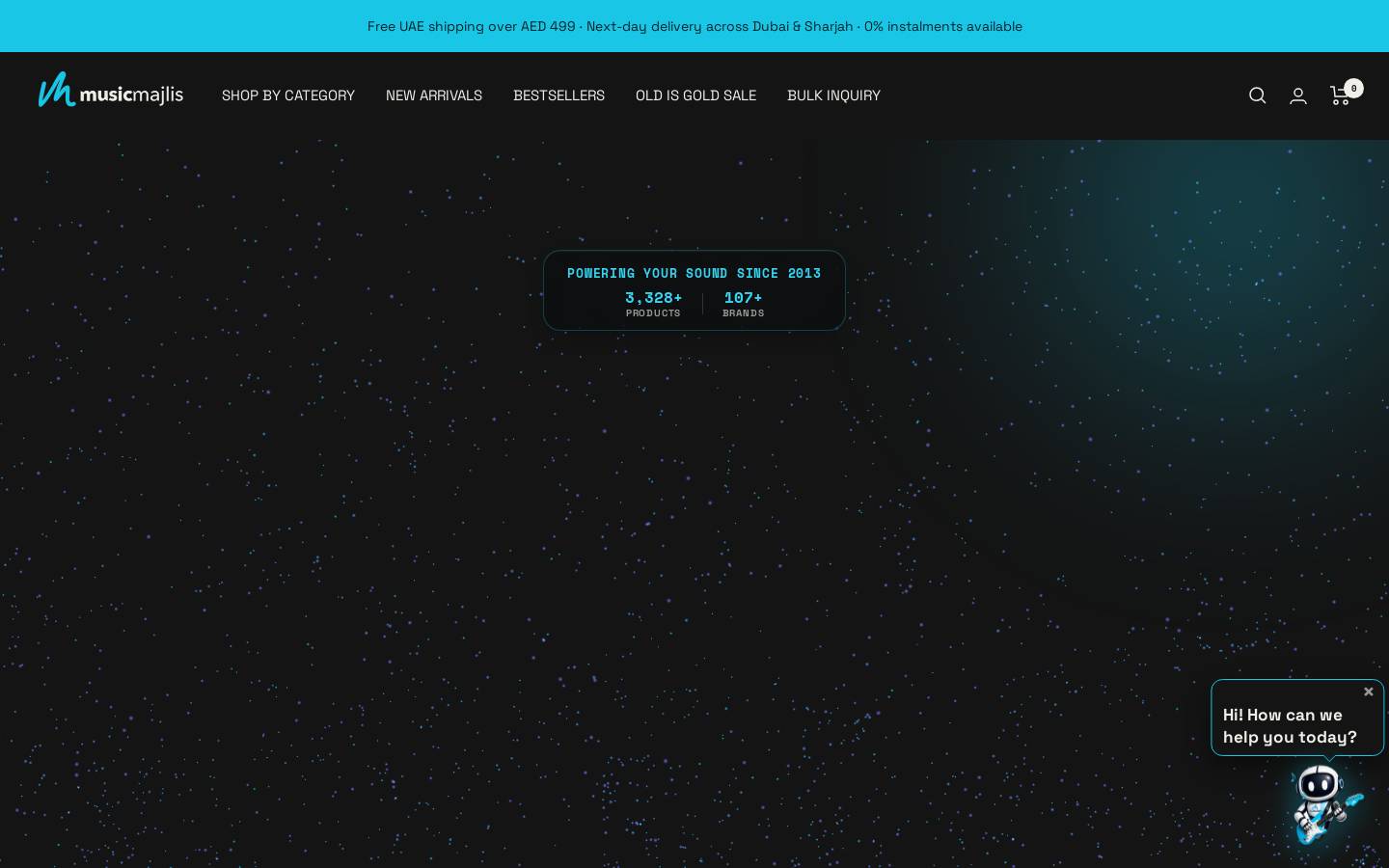 MusicMajlis homepage screenshot