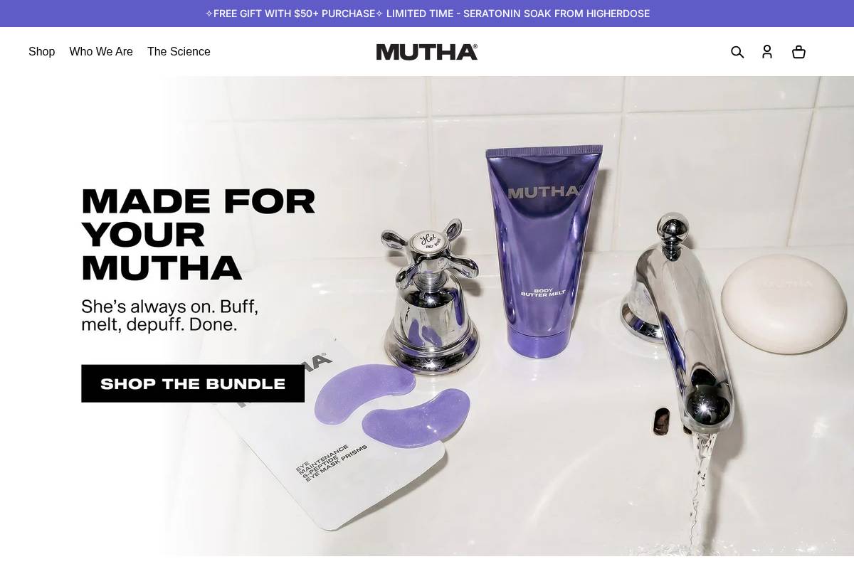 Mutha's Mt. Washington Valley homepage screenshot