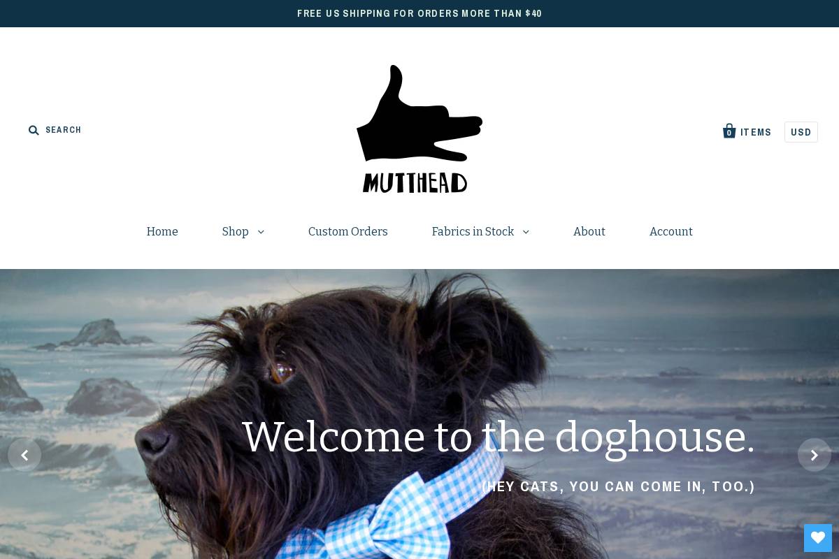mutthead.com homepage screenshot