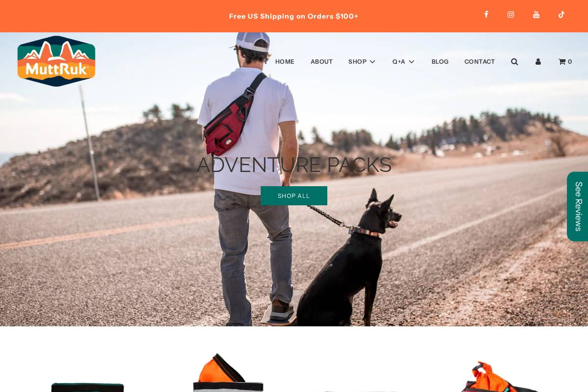 muttruk.com homepage screenshot