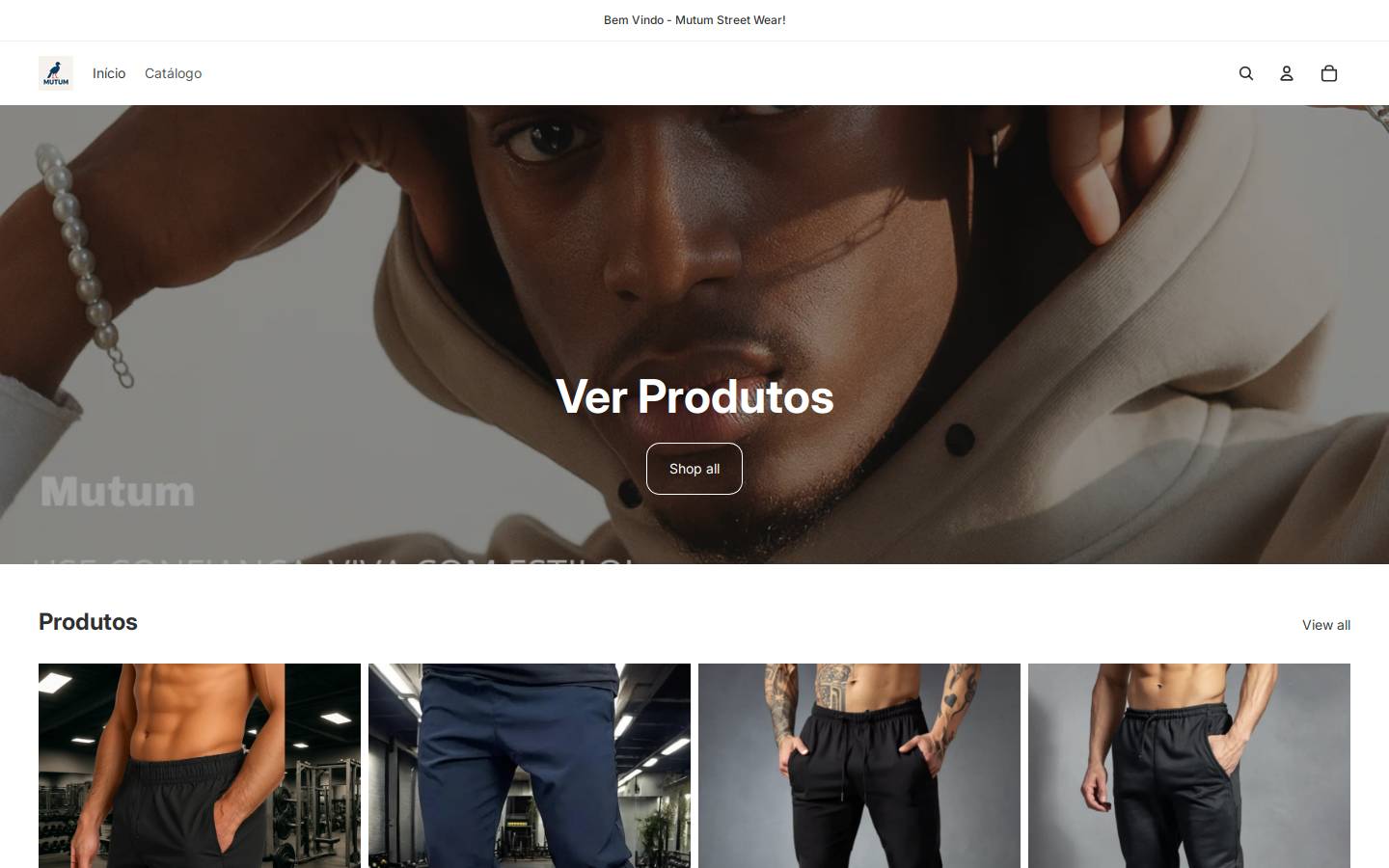 mutumoficial.com homepage screenshot