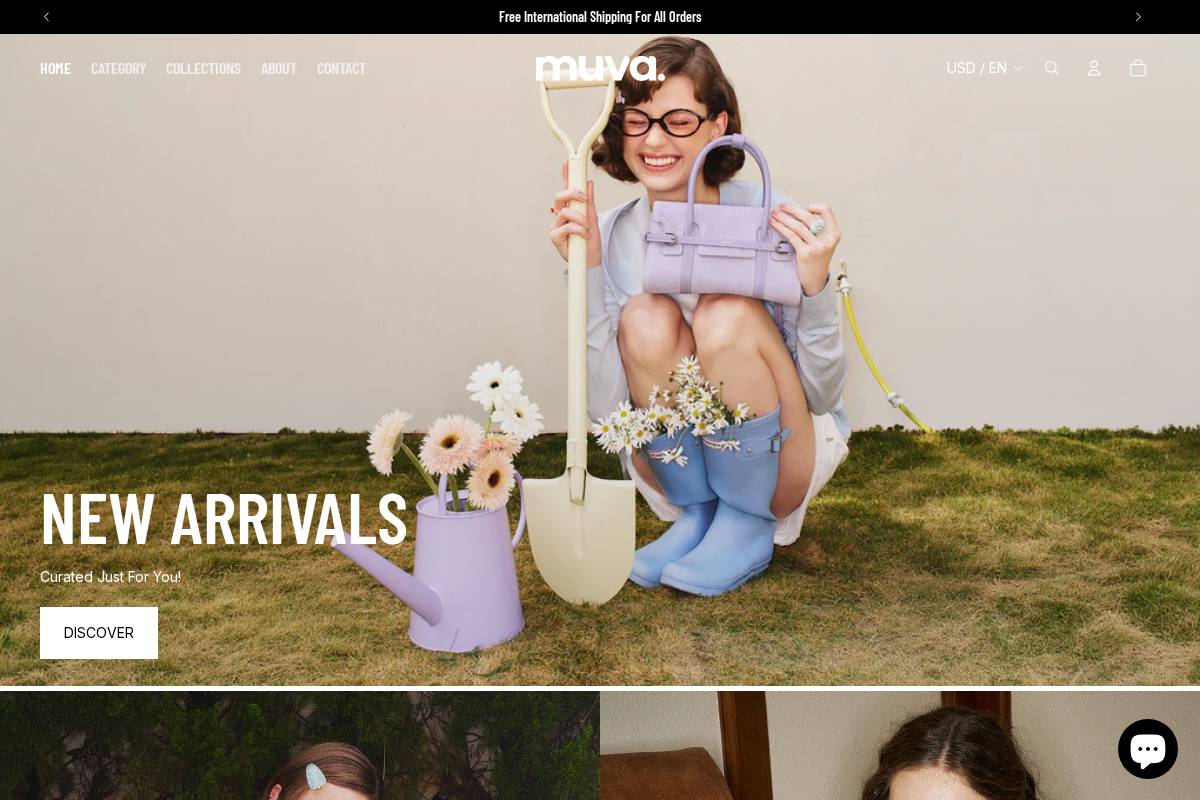 muvabag.com homepage screenshot