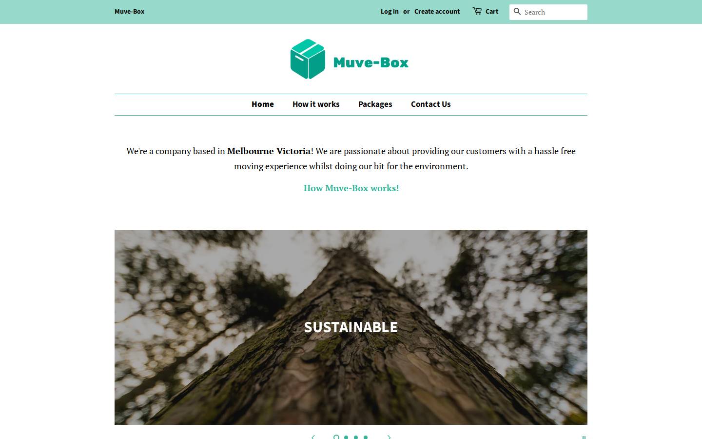 muve-box.com.au homepage screenshot