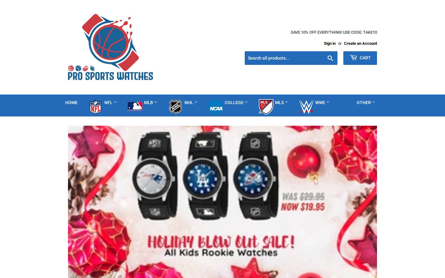 mvpsportsshop.com homepage screenshot