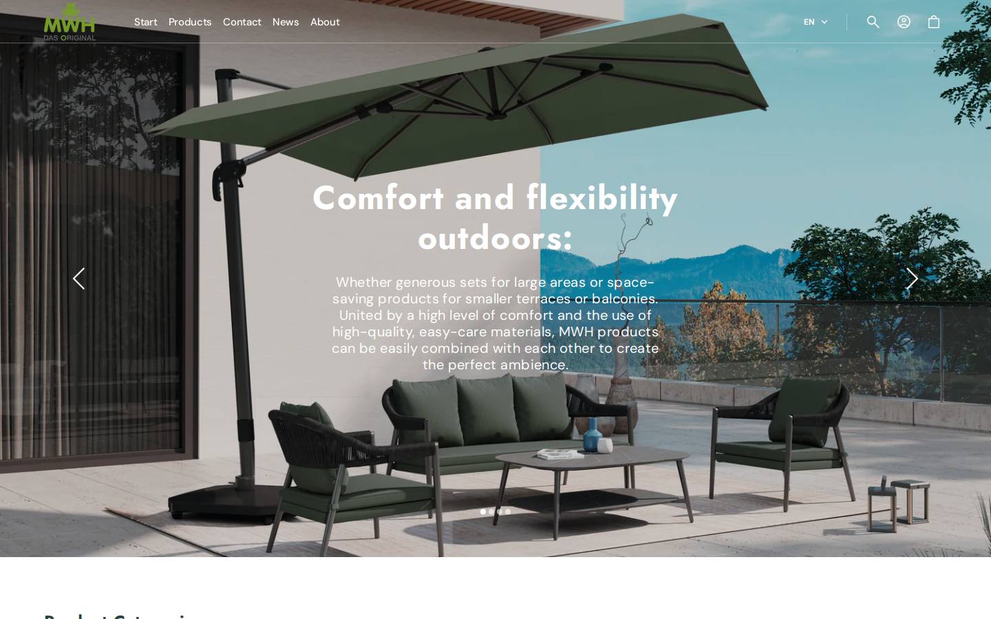 mwh-object.de homepage screenshot