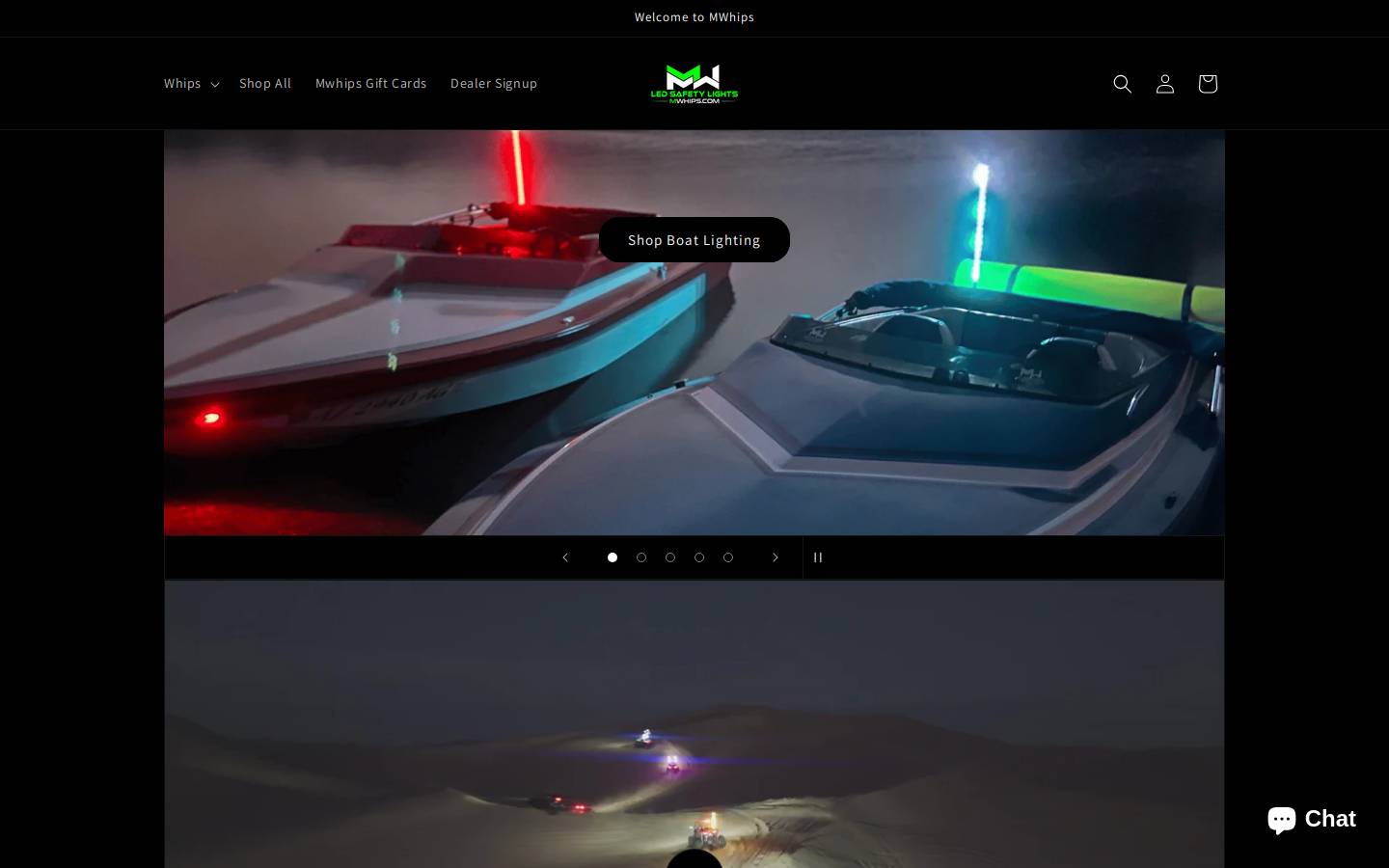 mwhips.com homepage screenshot