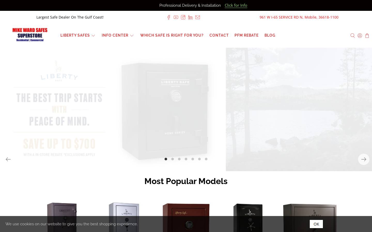 mwliberty.com homepage screenshot