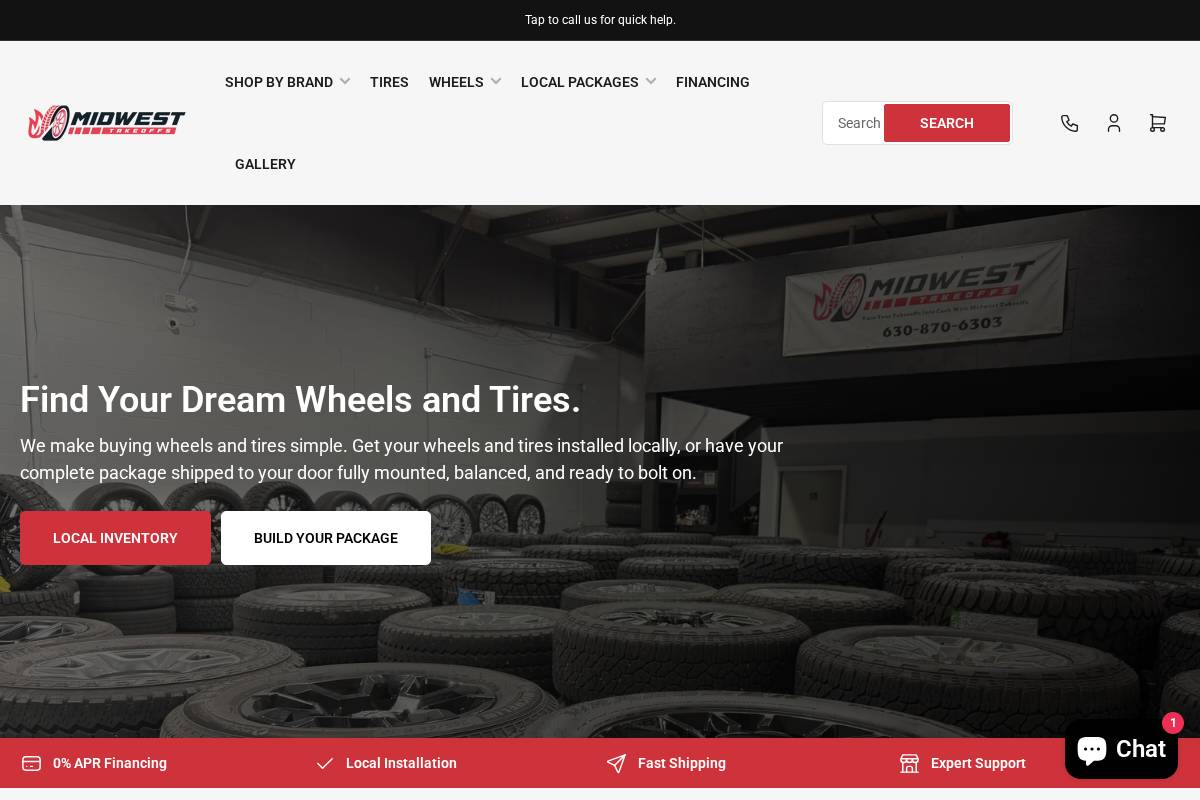 mwtakeoffs.com homepage screenshot