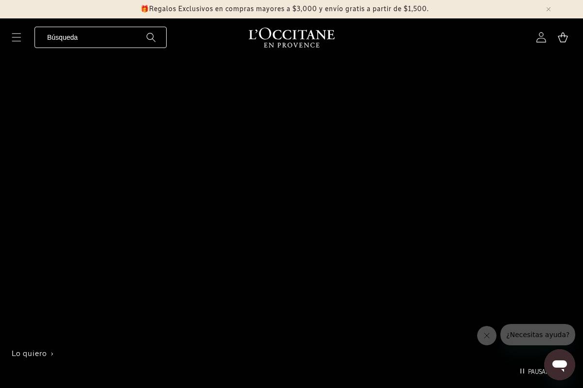 mx.loccitane.com homepage screenshot