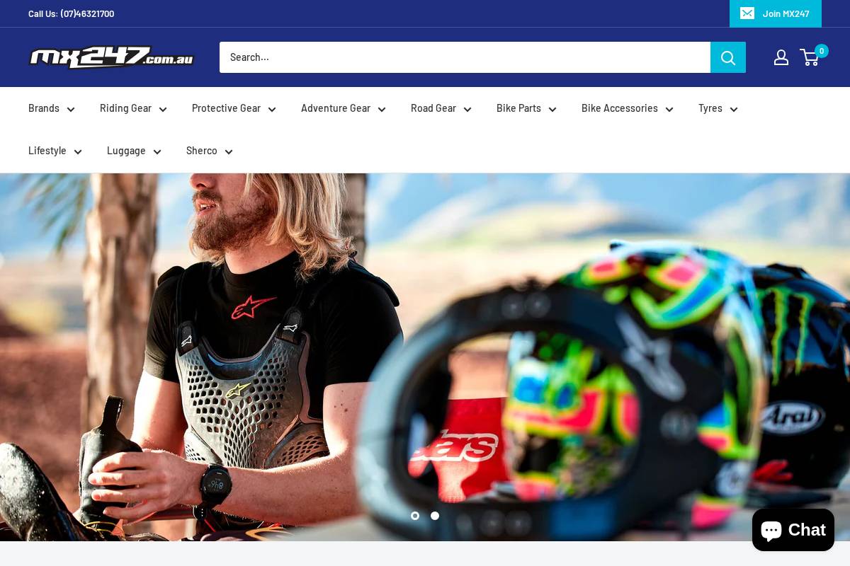 mx247.com.au homepage screenshot