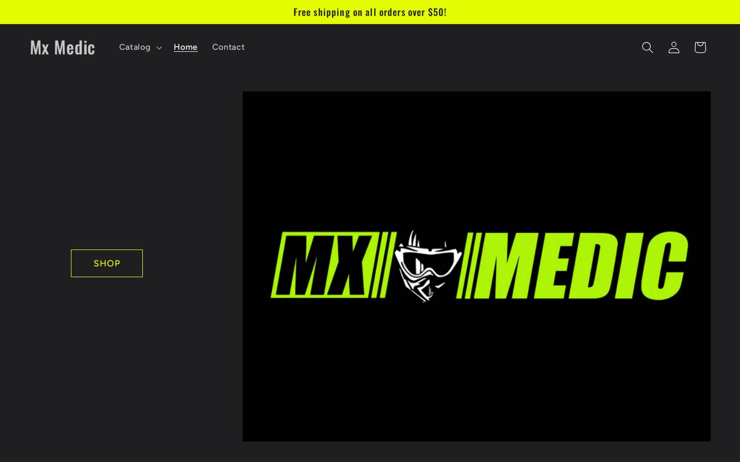 mxmedic.com homepage screenshot