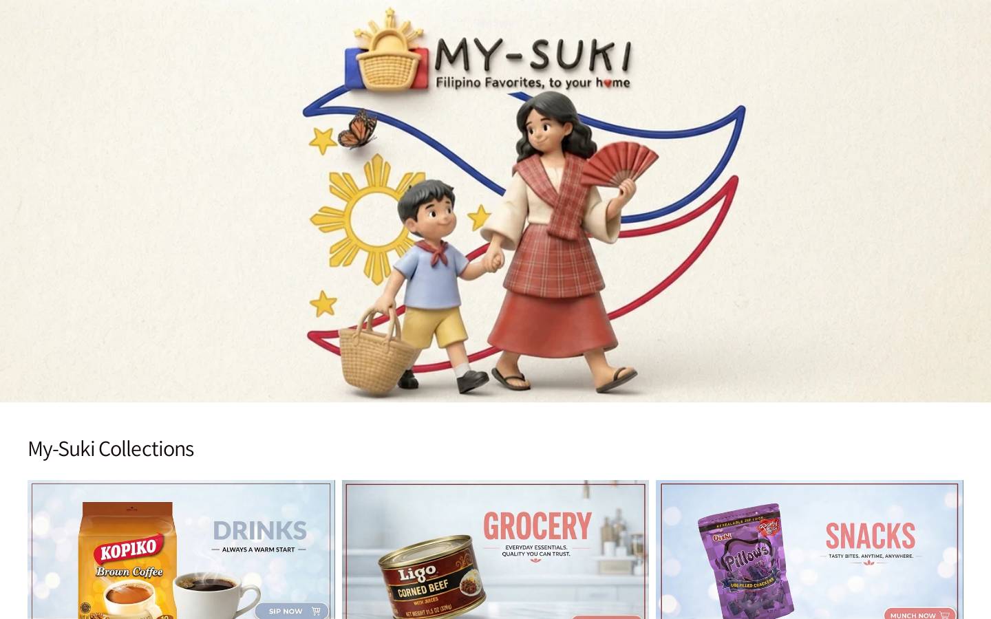 my-suki.com homepage screenshot