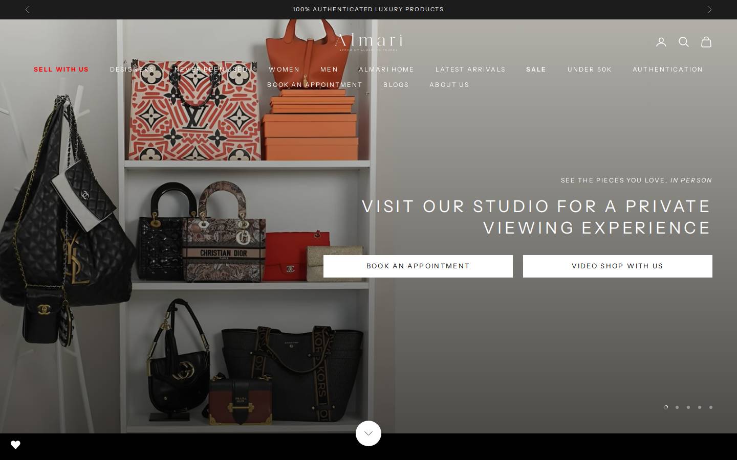 myalmari.in homepage screenshot