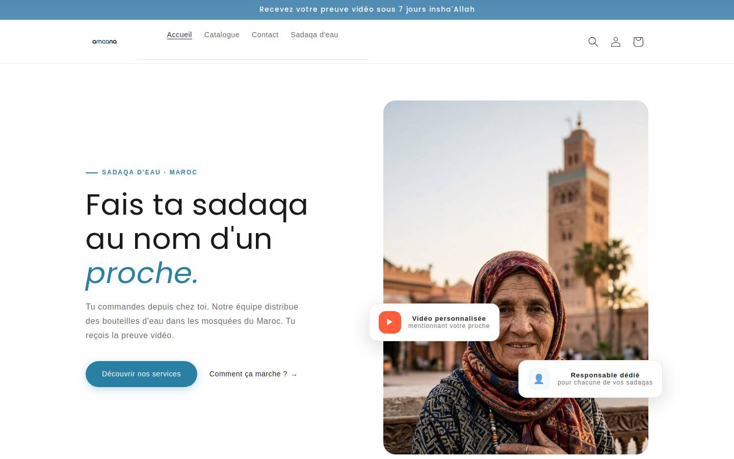 myamaana.com homepage screenshot