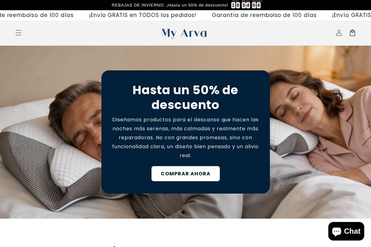 myarva.com homepage screenshot