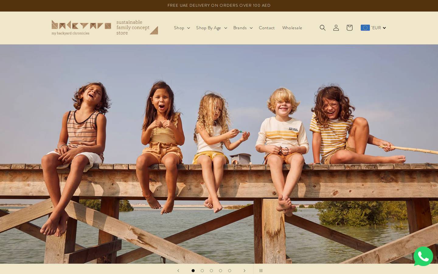 mybackyardchronicles.com homepage screenshot