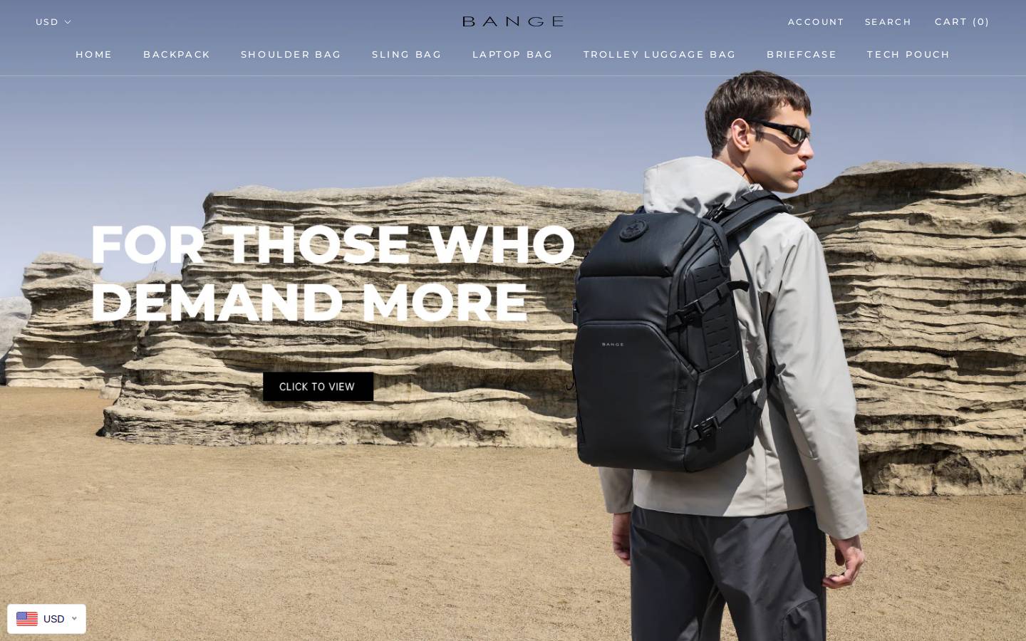 mybange.com homepage screenshot