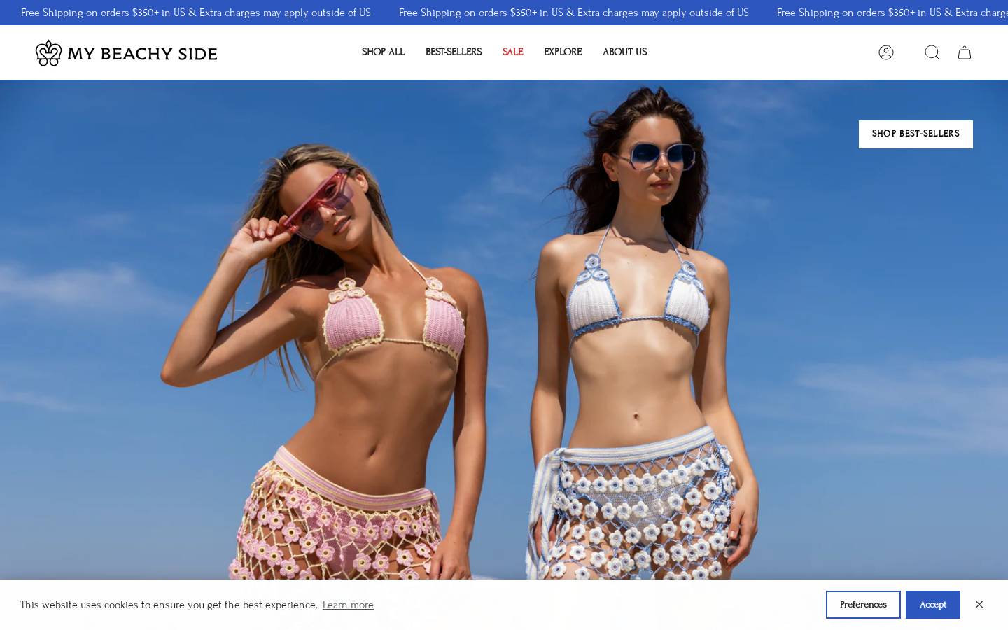 mybeachyside.com homepage screenshot