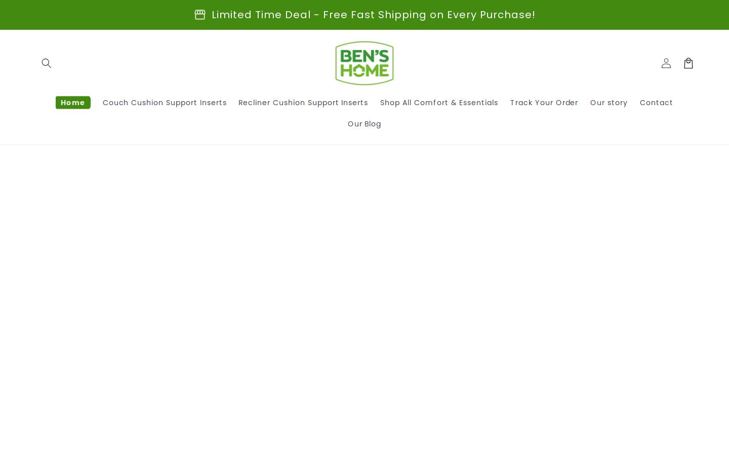 mybenshome.com homepage screenshot