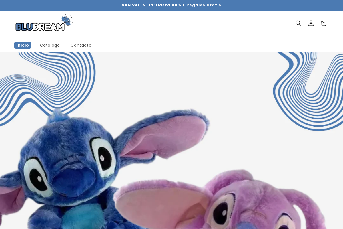 BluDream homepage screenshot