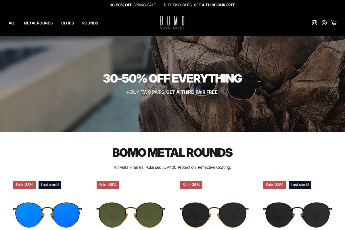 Mybomo homepage screenshot