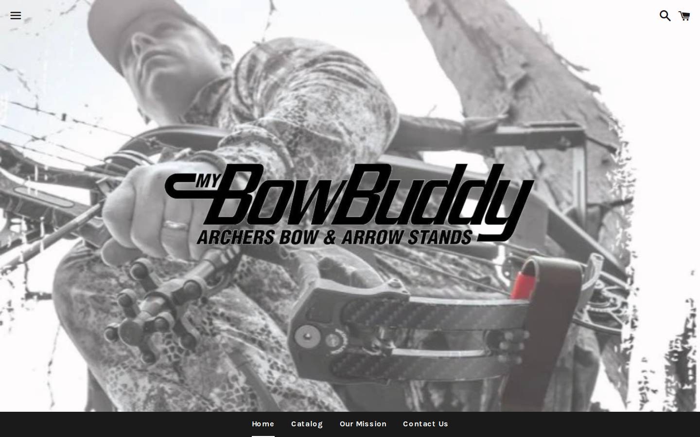 mybowbuddy.com homepage screenshot