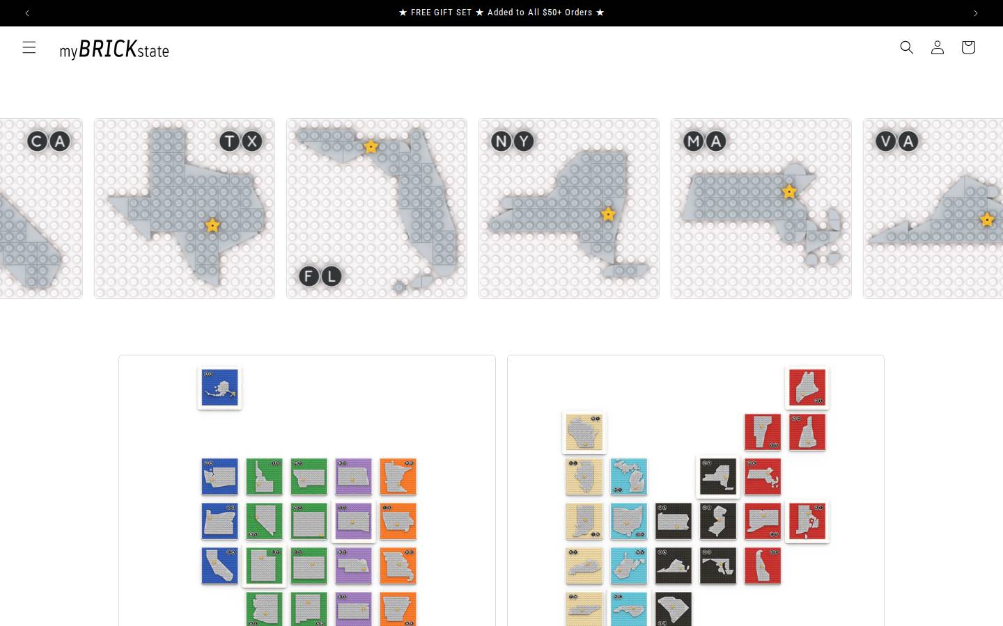 mybrickstate.com homepage screenshot