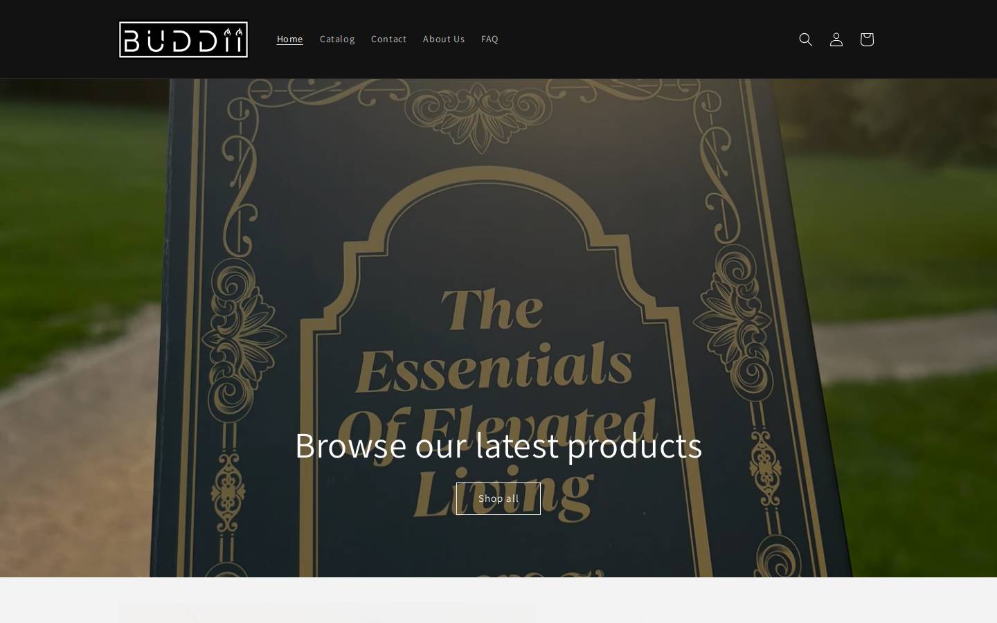 mybuddii.com homepage screenshot