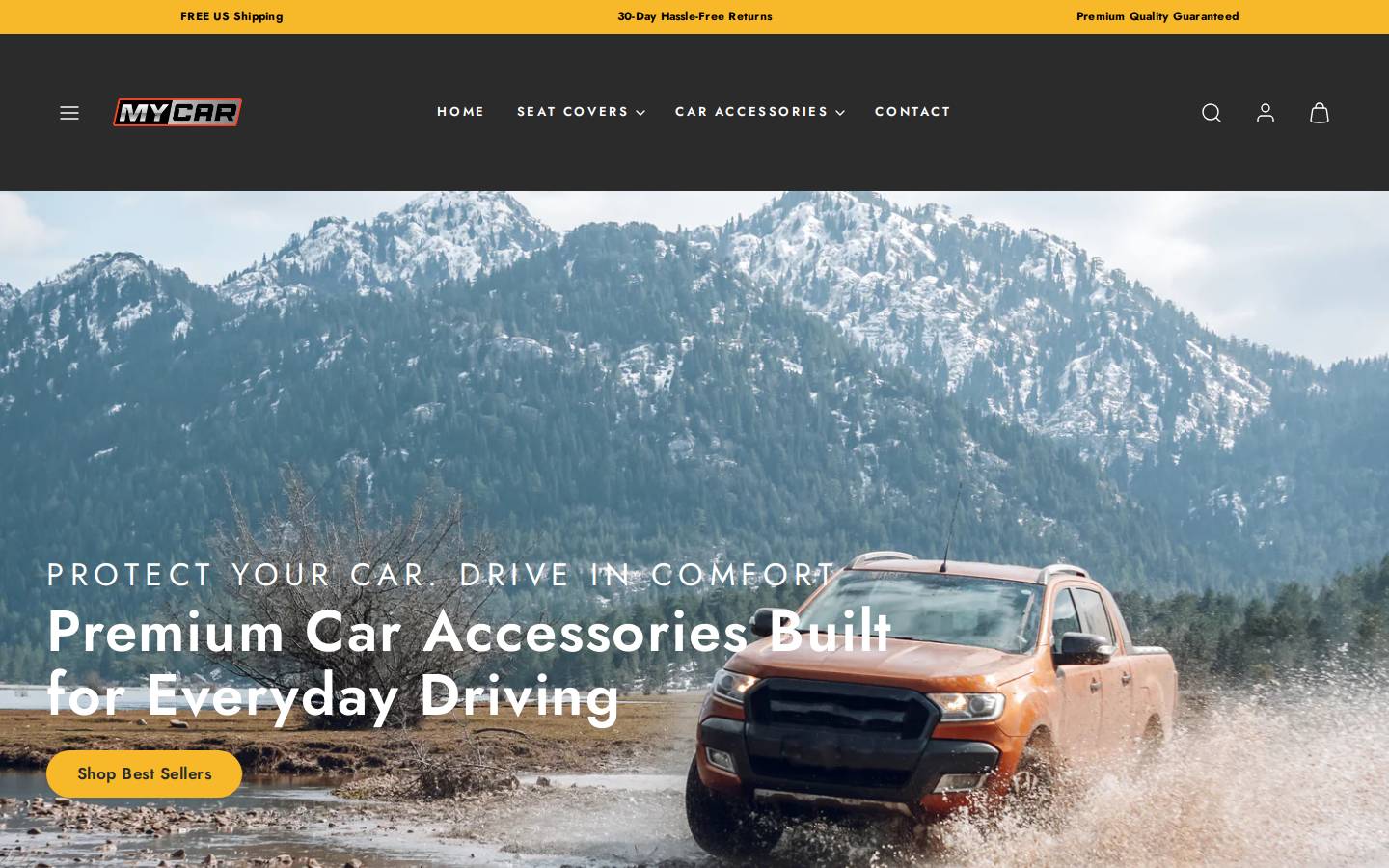 mycar.online homepage screenshot