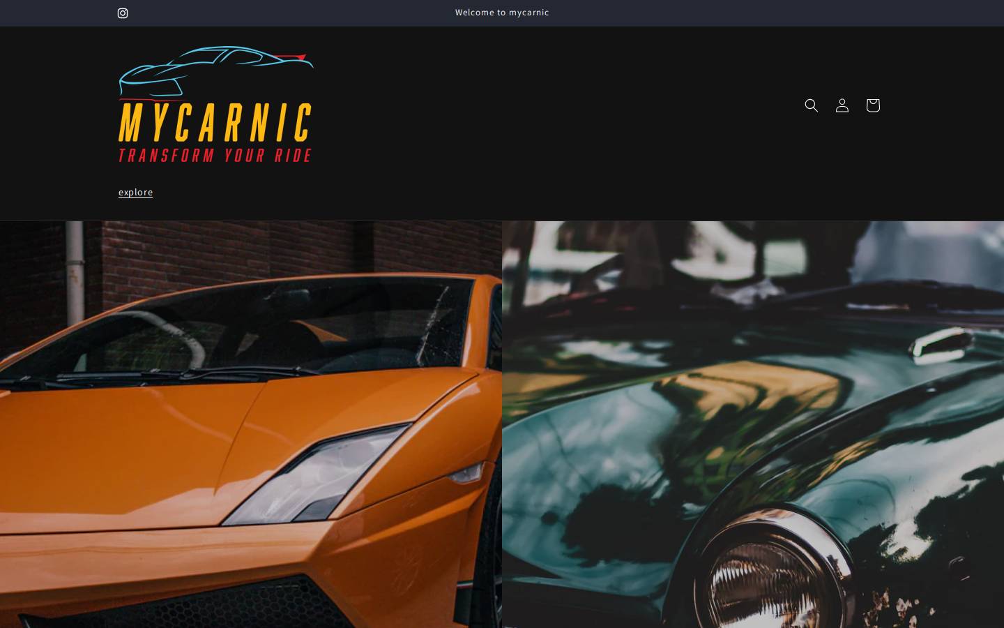 mycarnic.com homepage screenshot