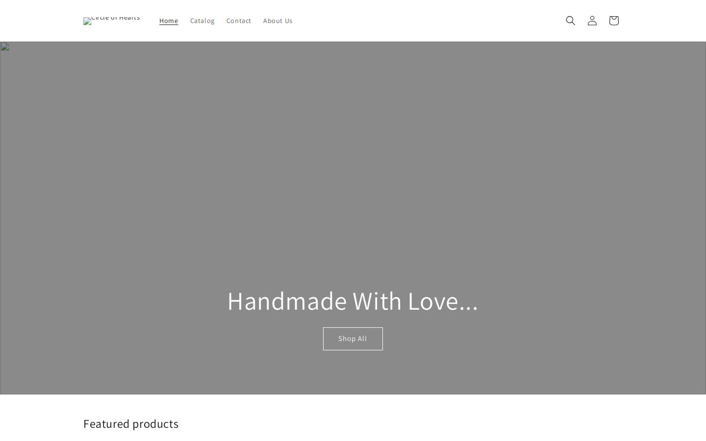 mycircleofhearts.com homepage screenshot