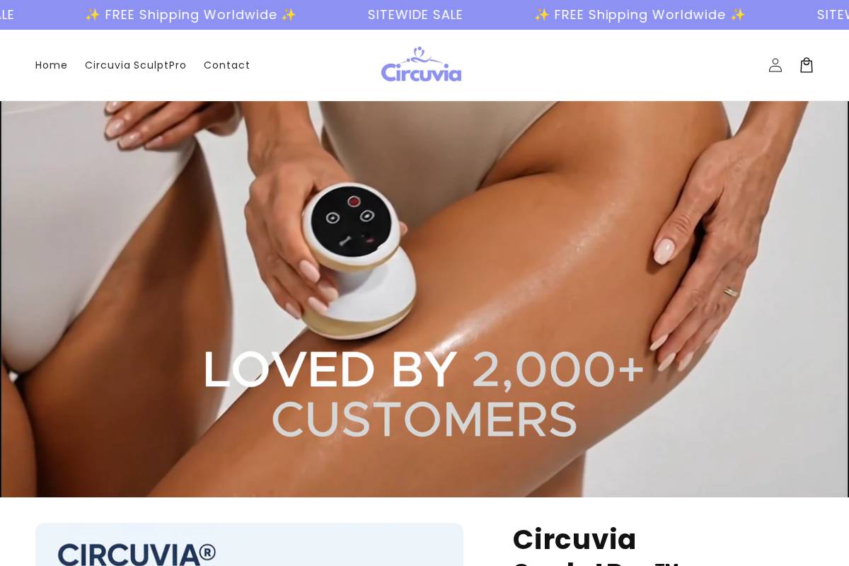 mycircuvia.com homepage screenshot