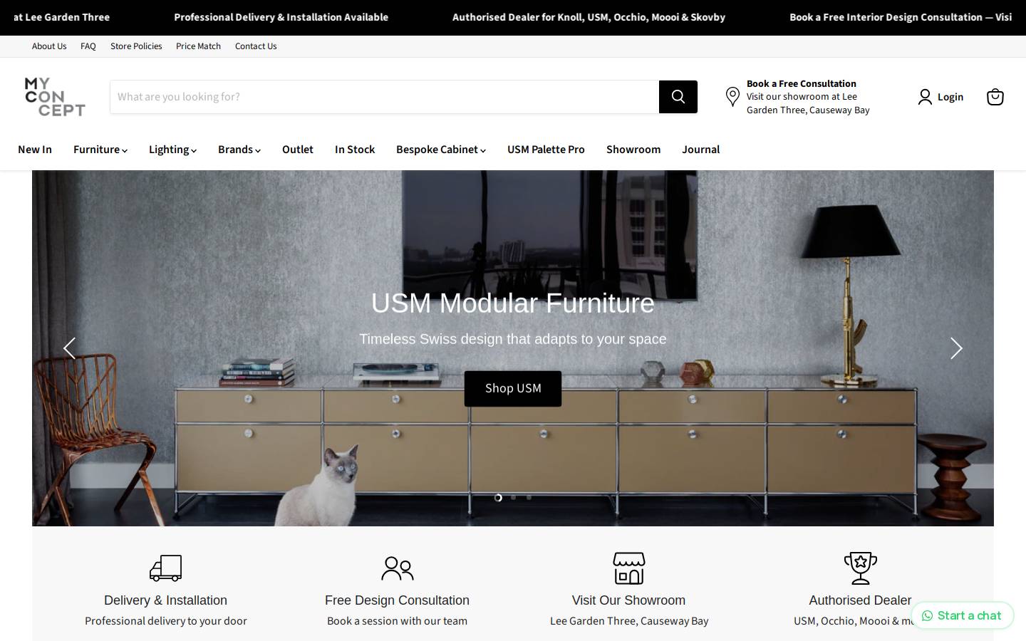myconcept.com.hk homepage screenshot