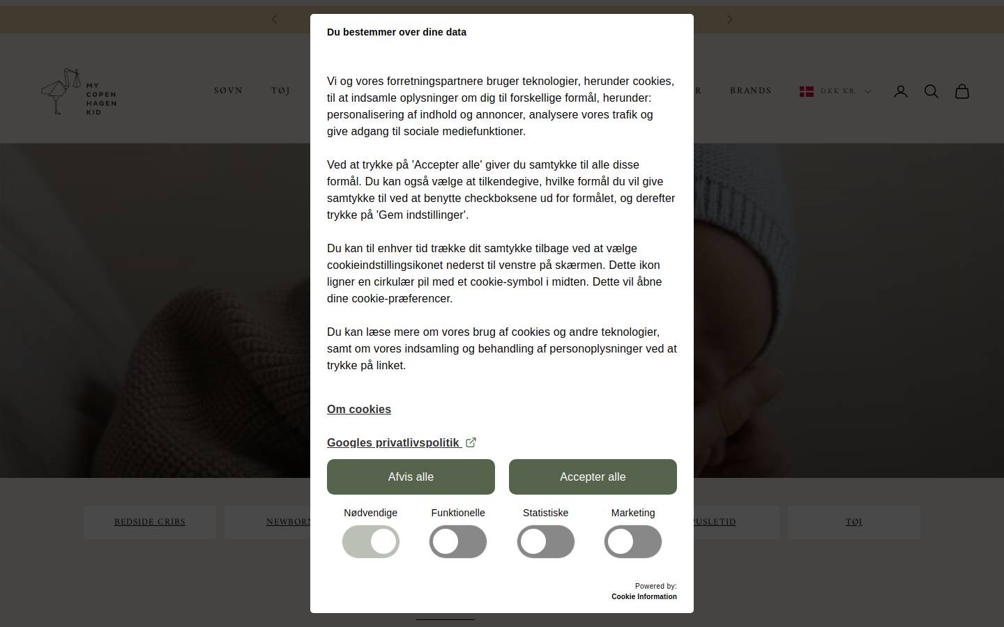 my copenhagen kid homepage screenshot