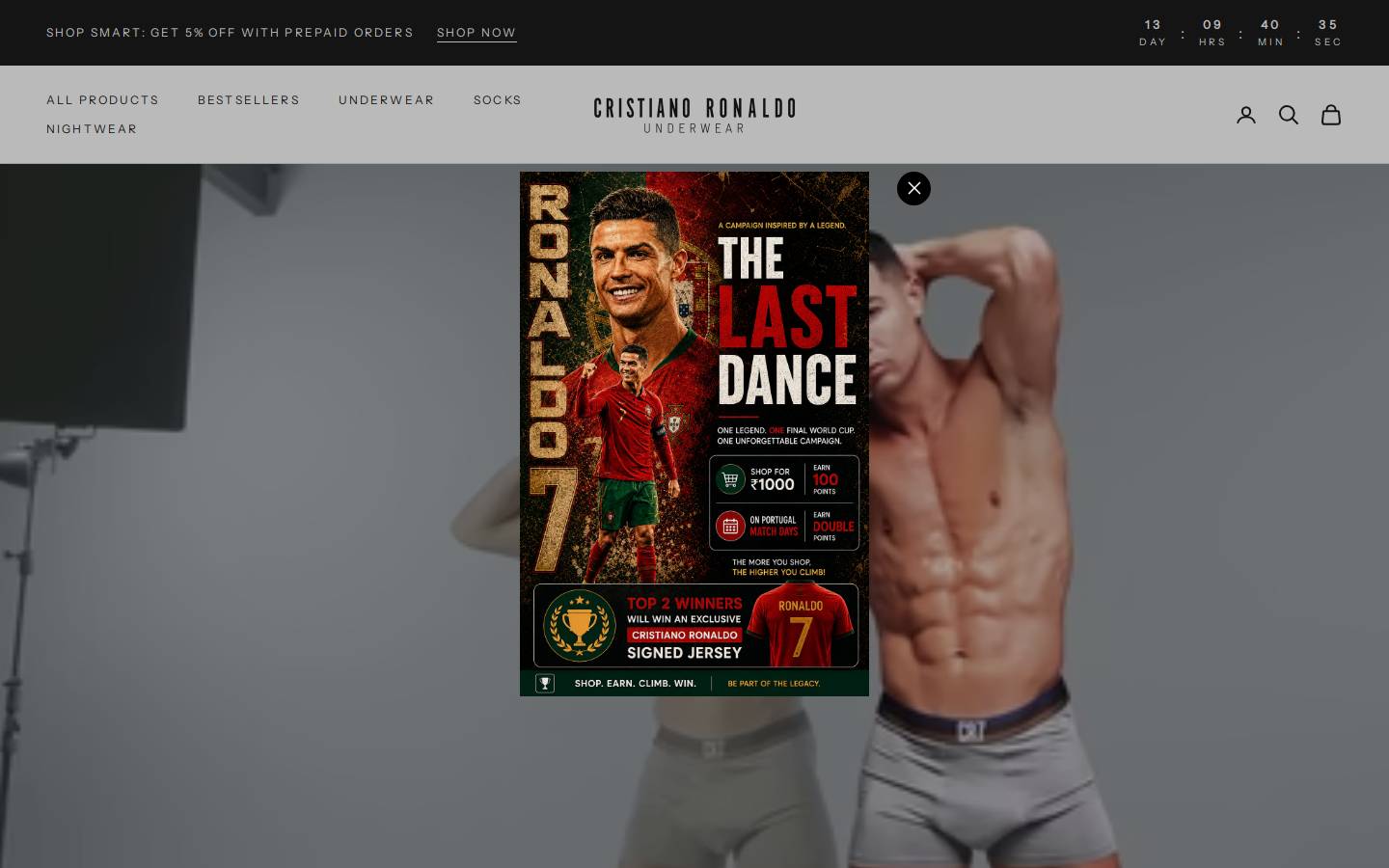 mycr7india.com homepage screenshot