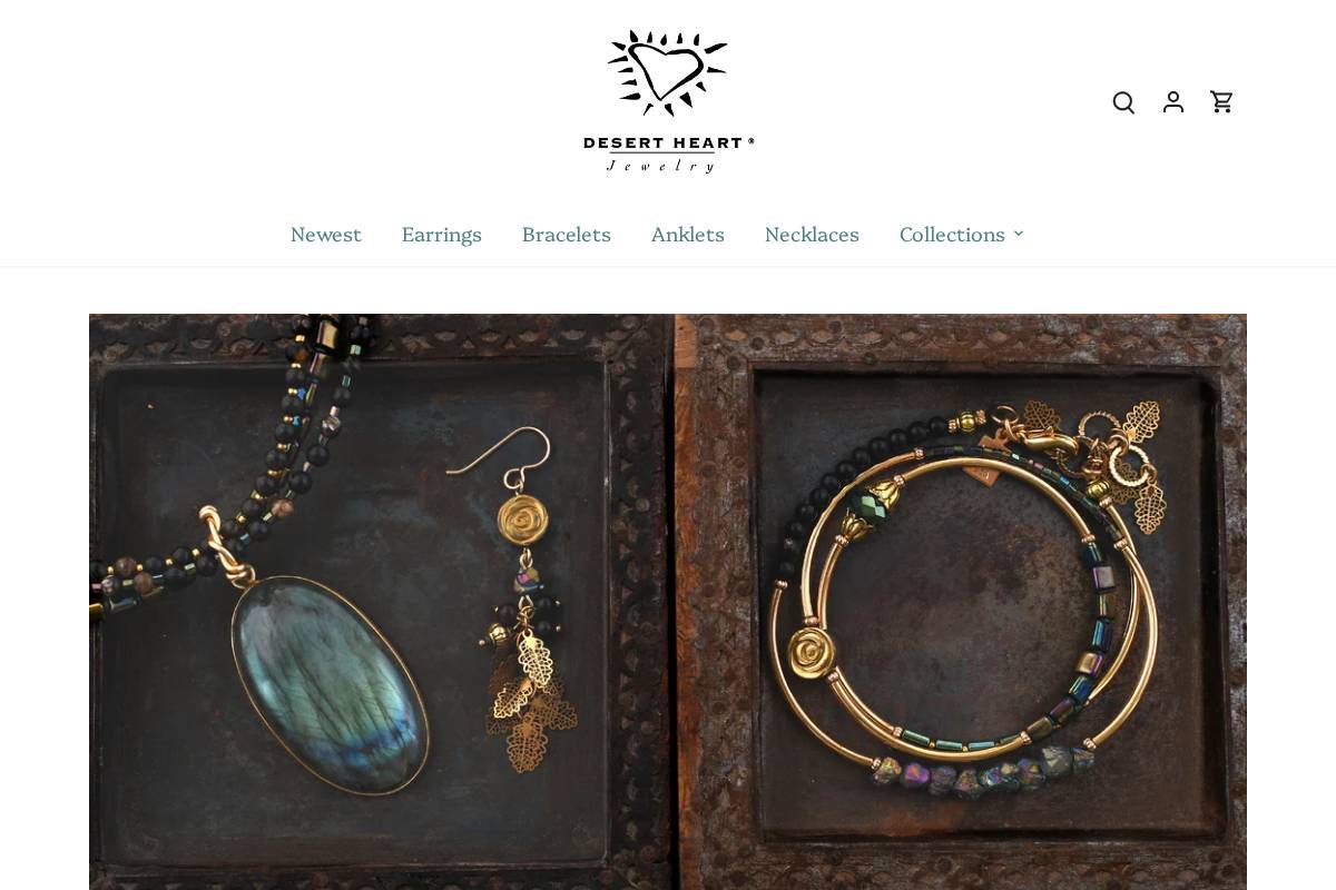 mydesertheart.com homepage screenshot