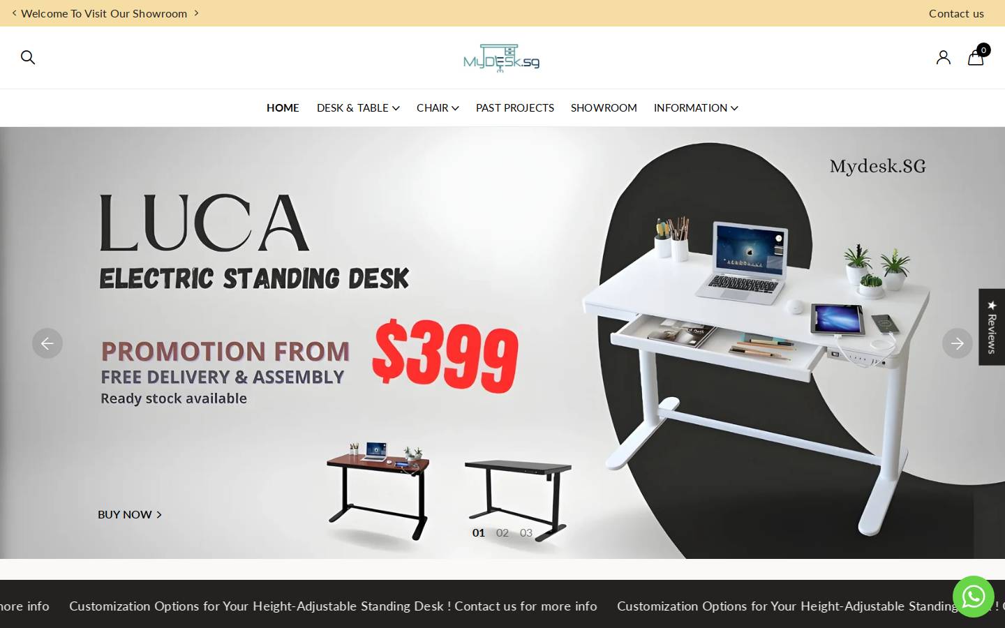 mydesk.sg homepage screenshot