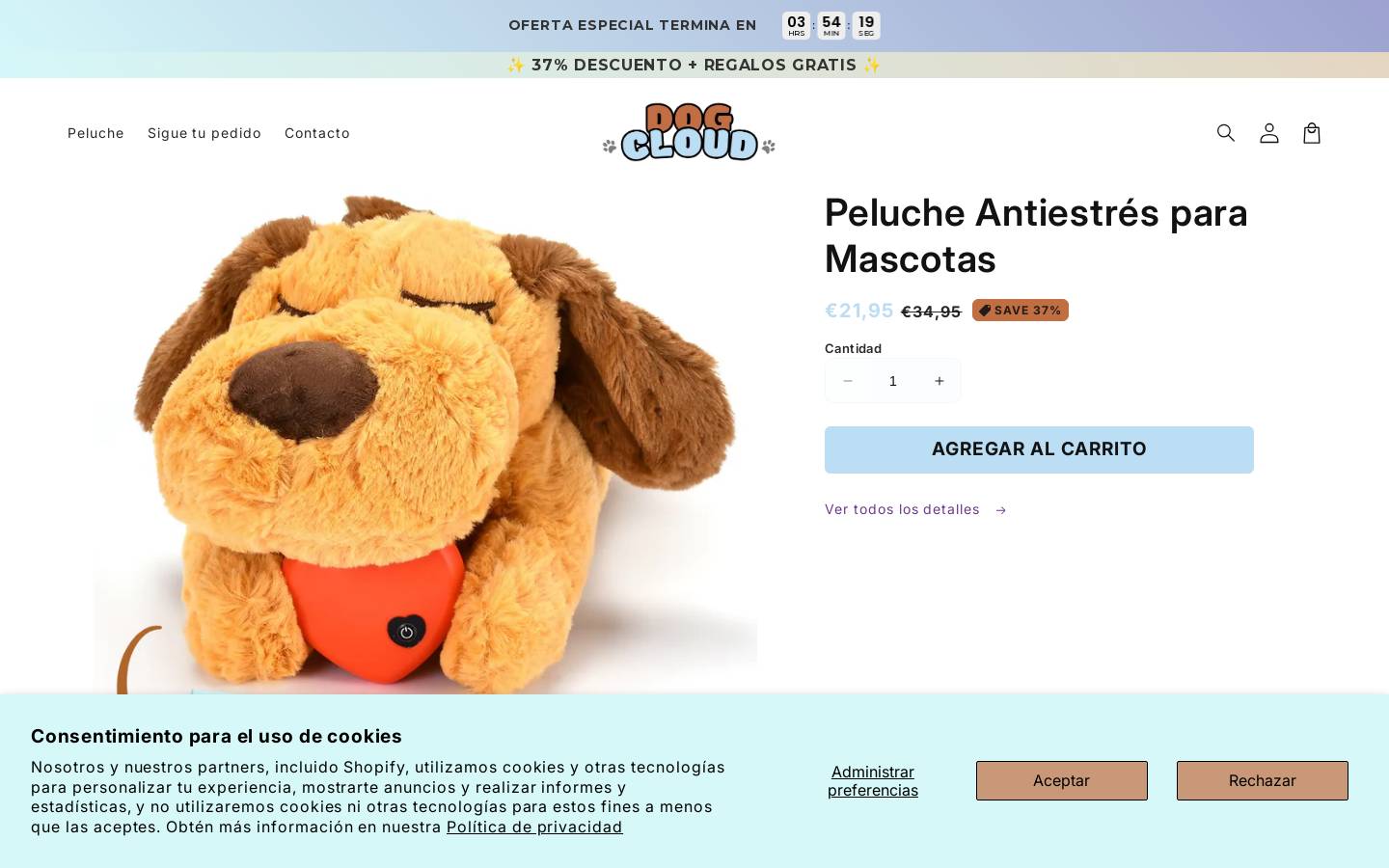 mydogcloud.com homepage screenshot