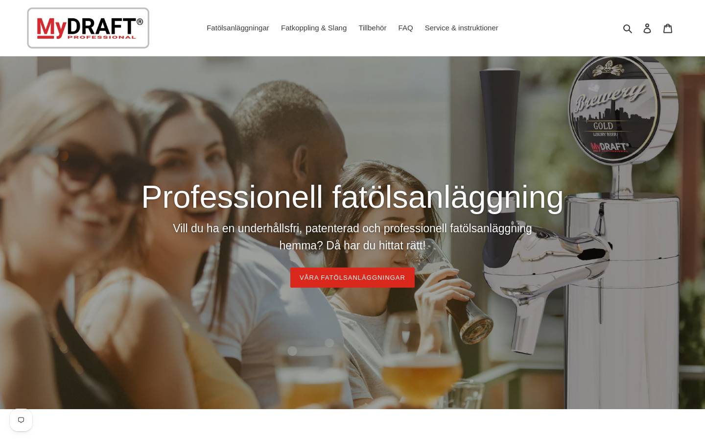 Mydraft homepage screenshot