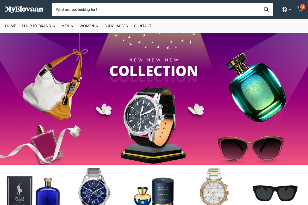 myelovaan.com homepage screenshot