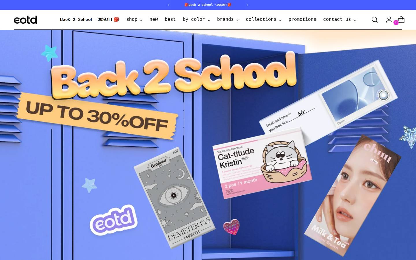 Myeotd homepage screenshot