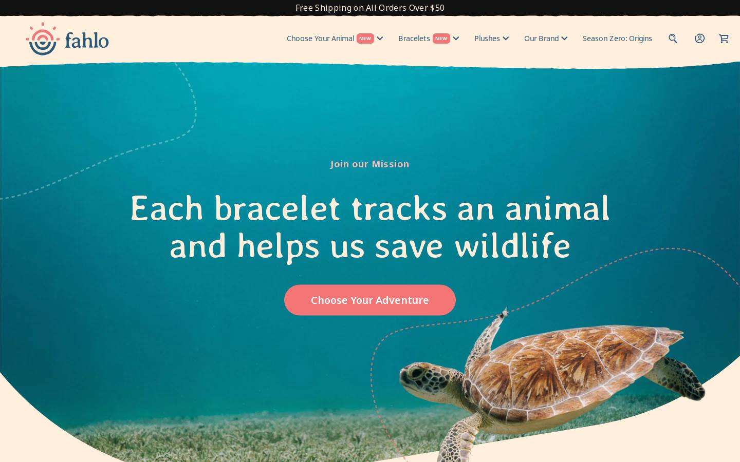 Fahlo homepage screenshot