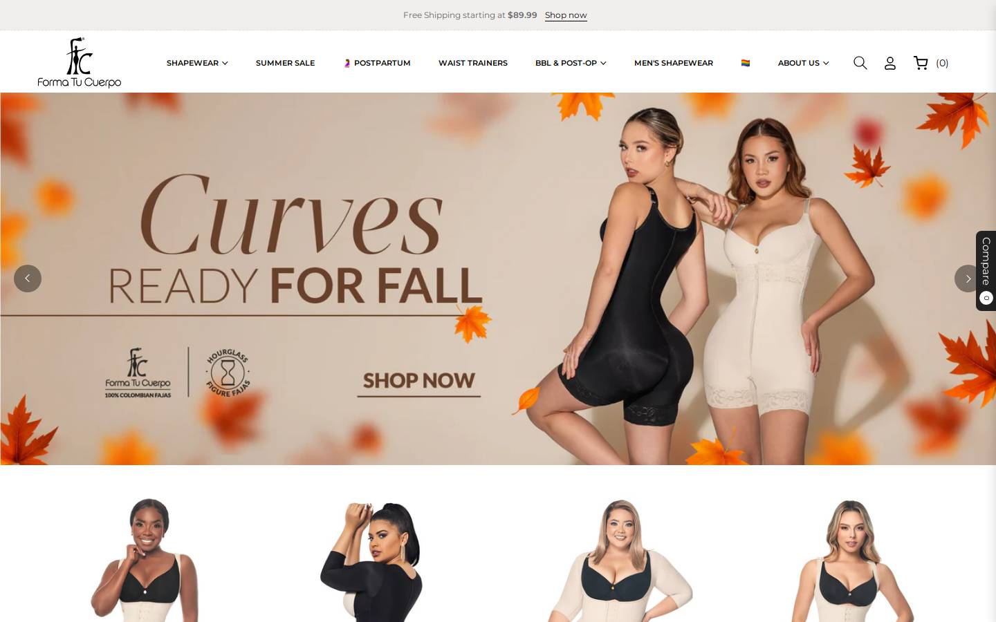 Myfaja homepage screenshot