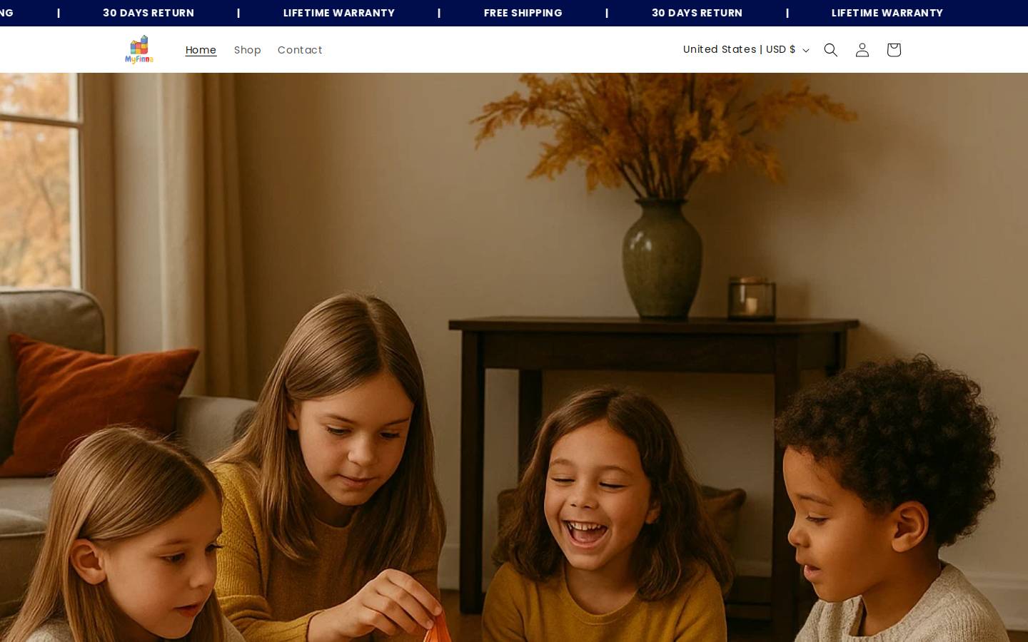 myfinna.com homepage screenshot