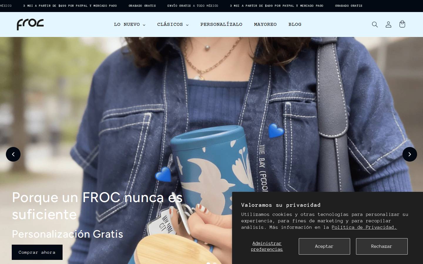 myfroc.com homepage screenshot