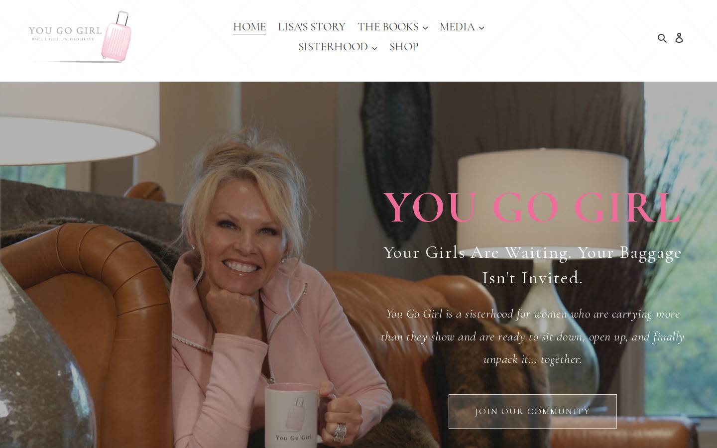 mygirlfriendships.info homepage screenshot
