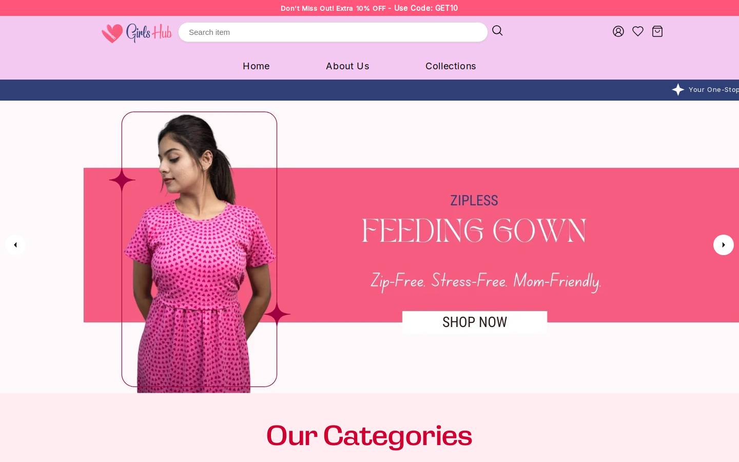 mygirlshub.com homepage screenshot
